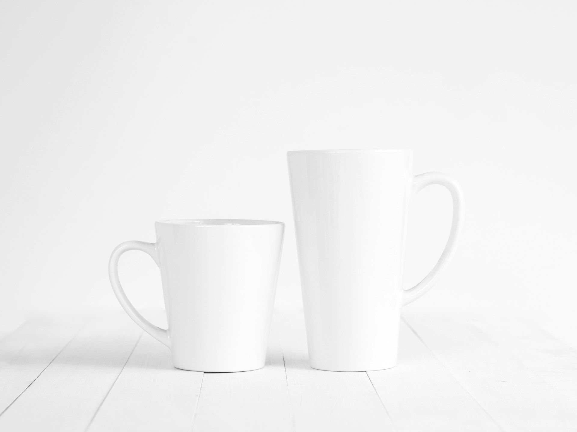 Two different cups