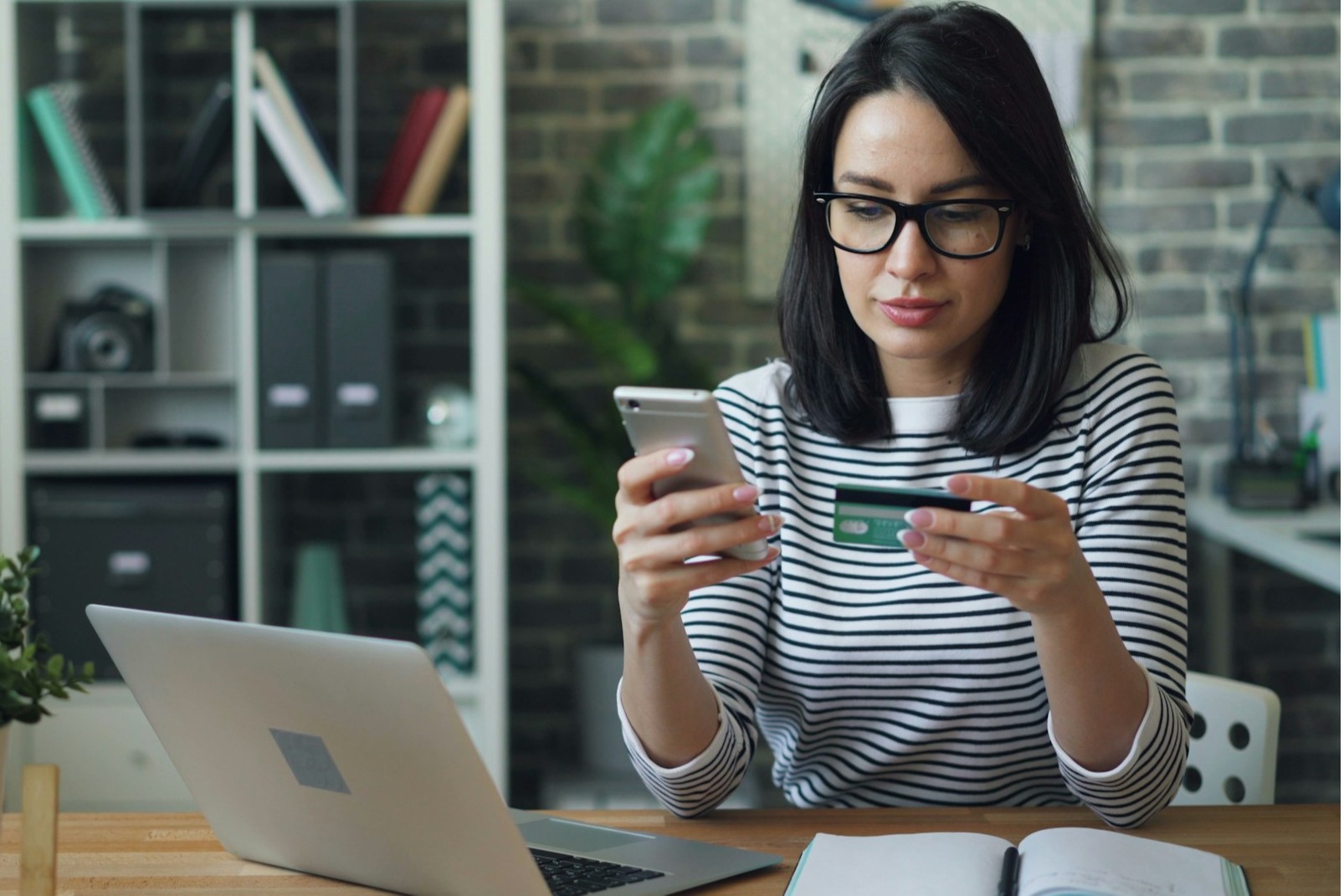 Buying online using card