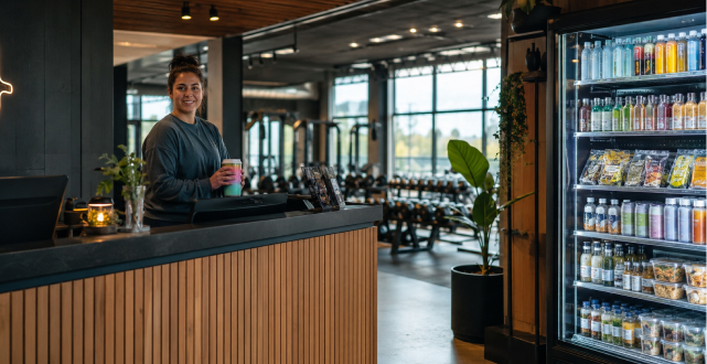 Snackautomaten bringen Erleichterung im Fitnessstudio Alltag