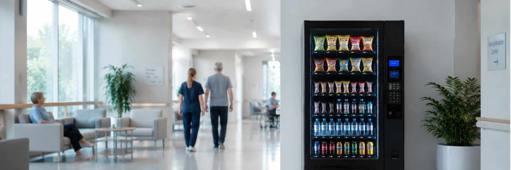 Gemeinsame sportliche Betätigung in der Vorsorgeklinik an der Ostsee