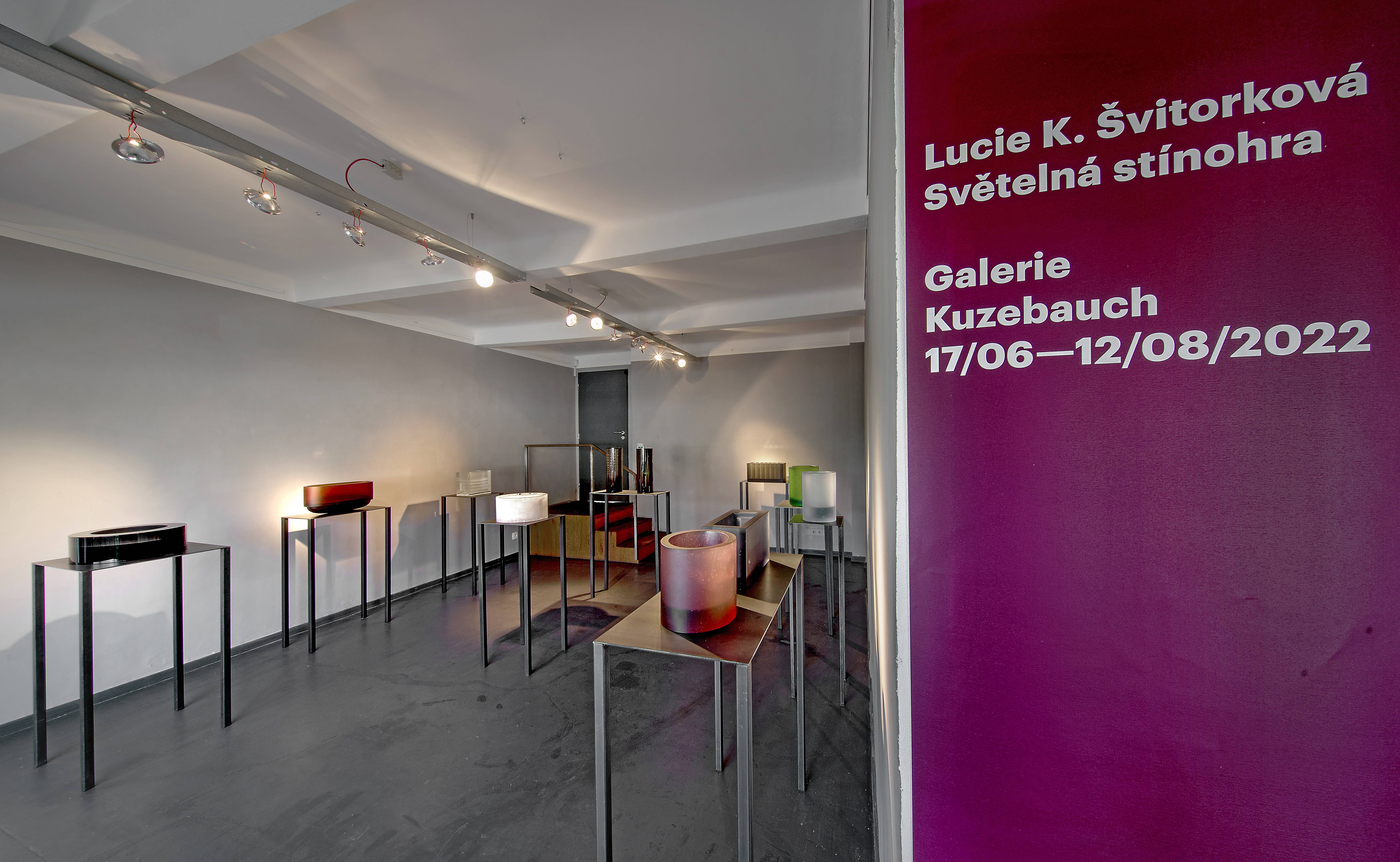 Lucie K. Švitorková – Světelná stínohra – fotografie z výstavy 1