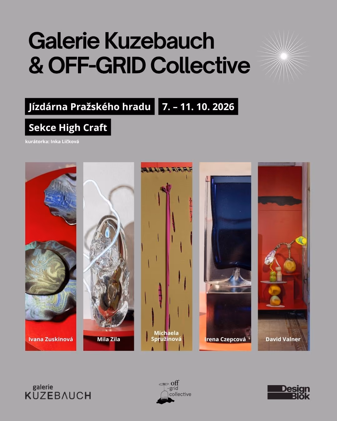 Galerie Kuzebauch představí OFF-GRID Collective.
