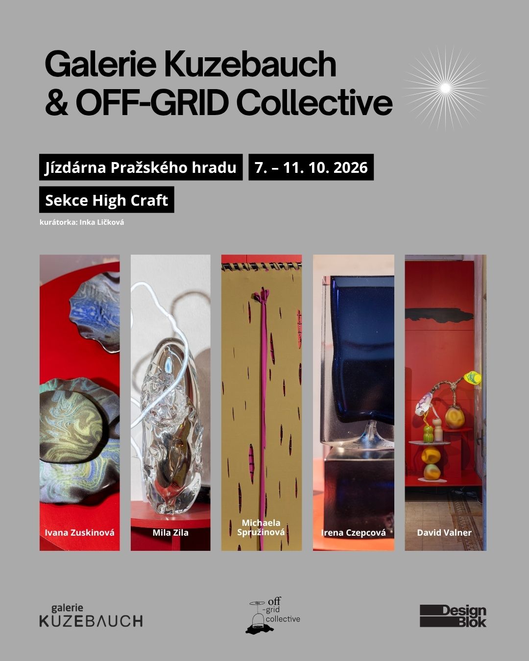 Galerie Kuzebauch představí OFF-GRID Collective.