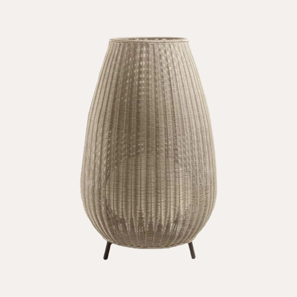 Bamboo Woven Lamp Housing