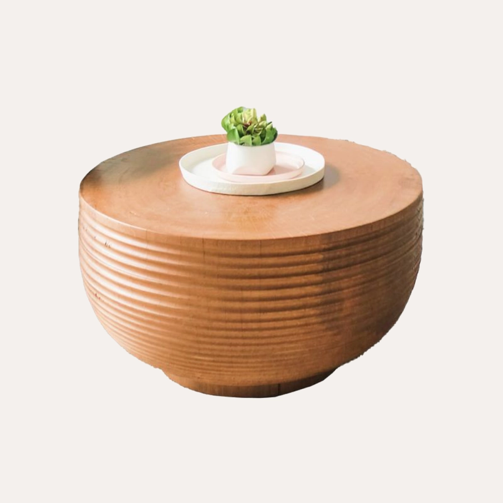 Circular Wooden Table