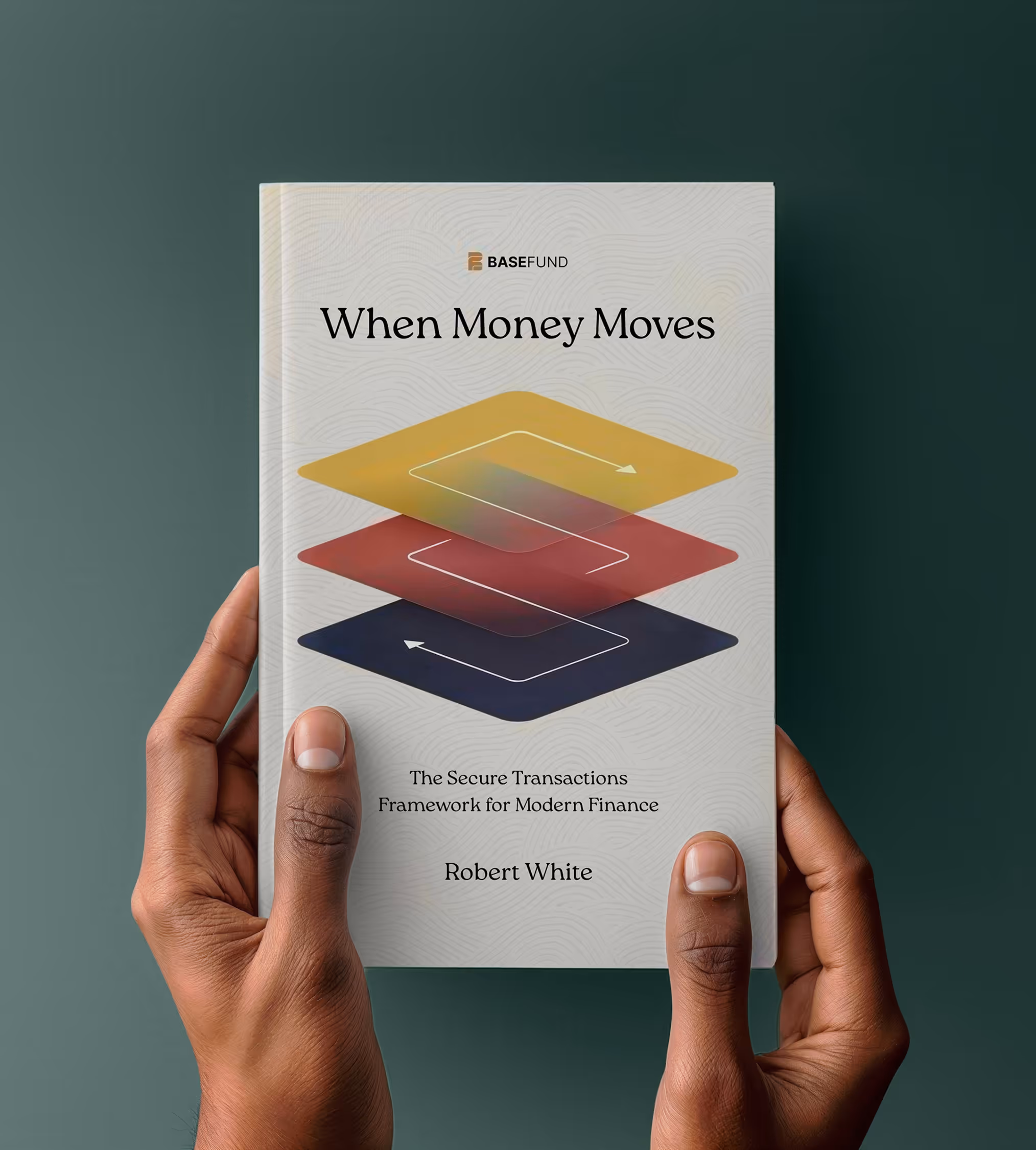 Book cover design for "Where Money Moves" created for Basefund.