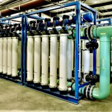 Blue water pipeline valves and fittings