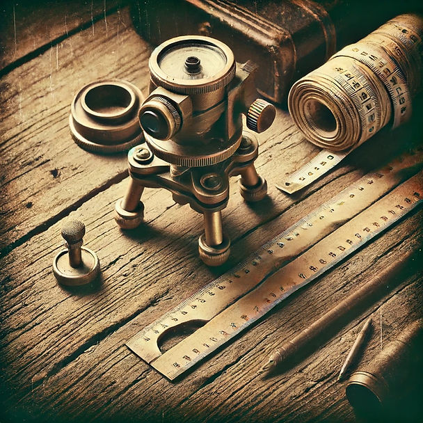 Traditional construction layout tools