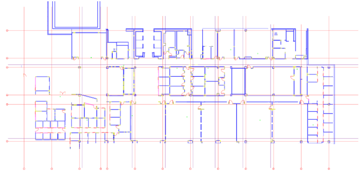 Drywall Layout for Biomedical Campus