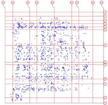 MEP Anchor Point Layout for Kiewit