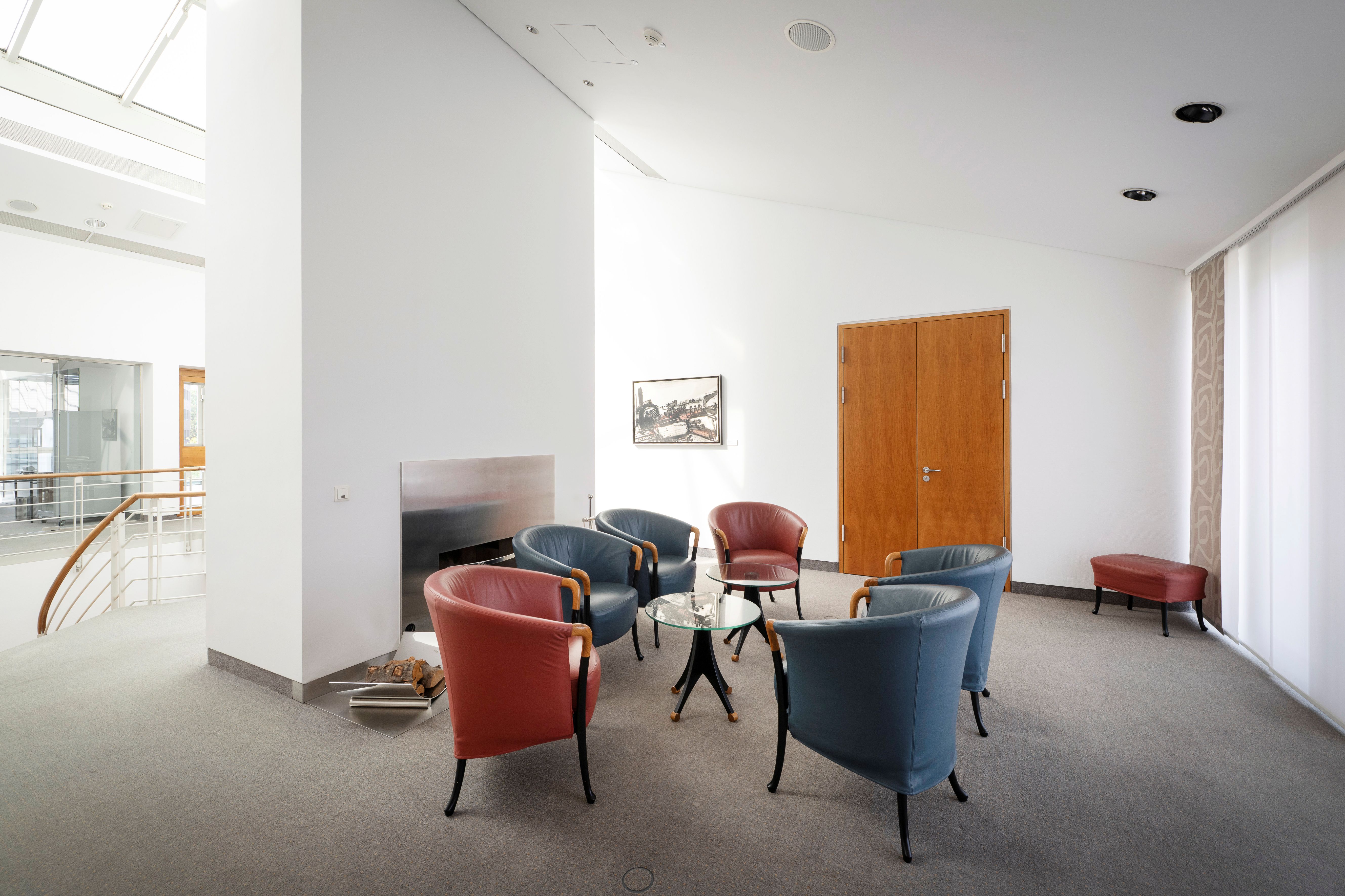 Kaminzimmer im Clubraum des Aletta Haniel Forums