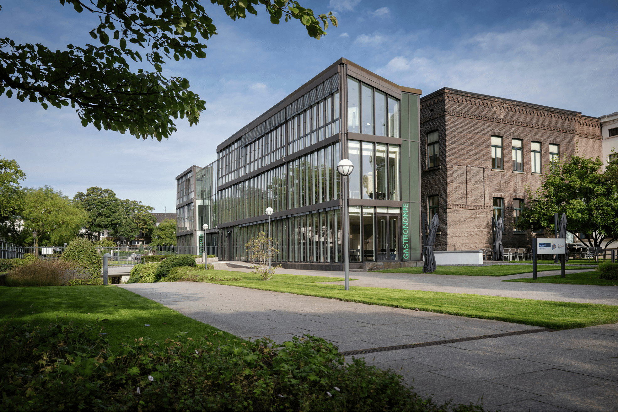 Aletta Haniel Forum Bibliothek Außenansicht Haniel Campus Duisburg Ruhrort