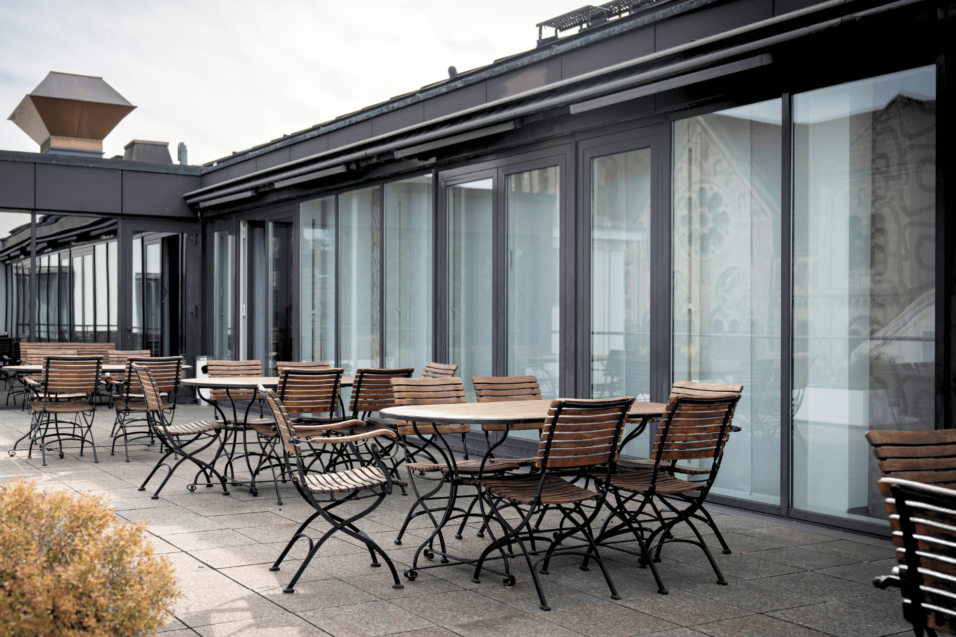 Aletta Haniel Forum Duisburg Dachterrasse