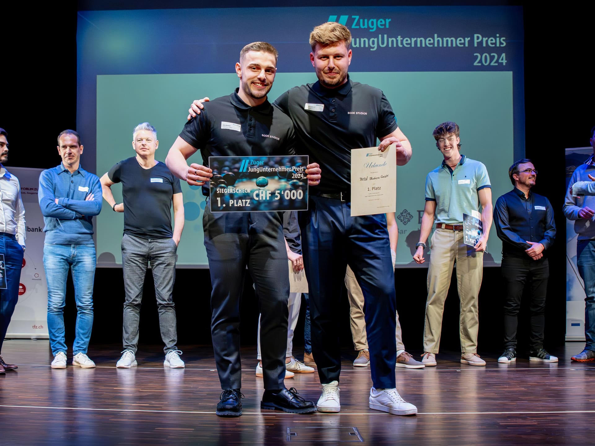 Zuger Jungunternehmer Preis 2024