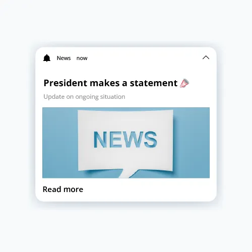 mobile push notifications