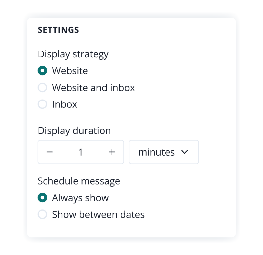 Dashboard mockup