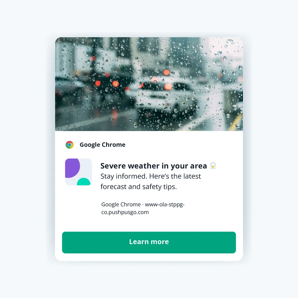 web push notifications
