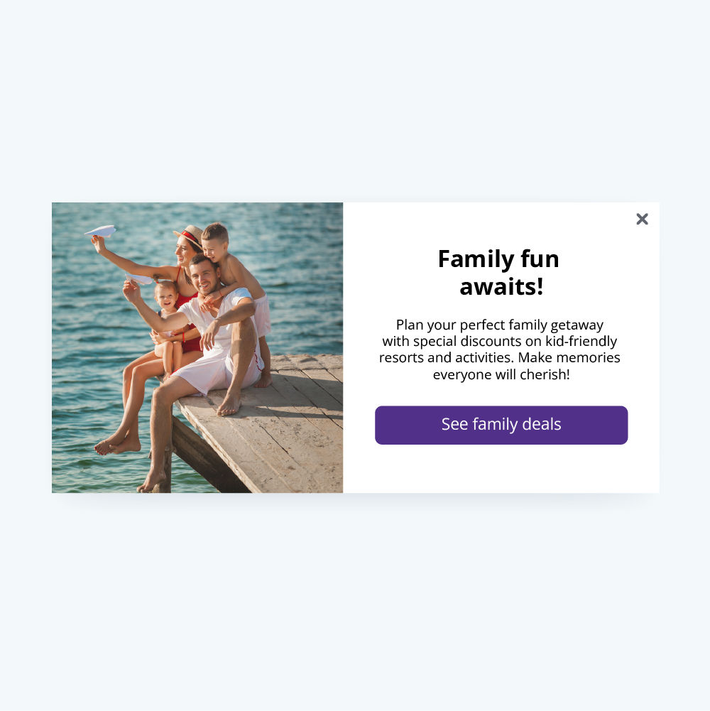 pop-up notifications