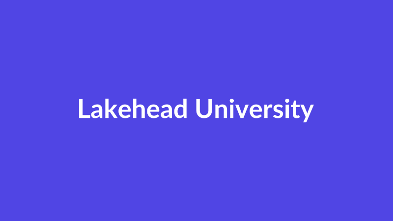 Lakehead University logo placeholder