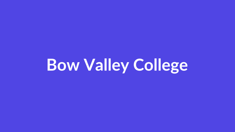 Bow Valley College logo placeholder