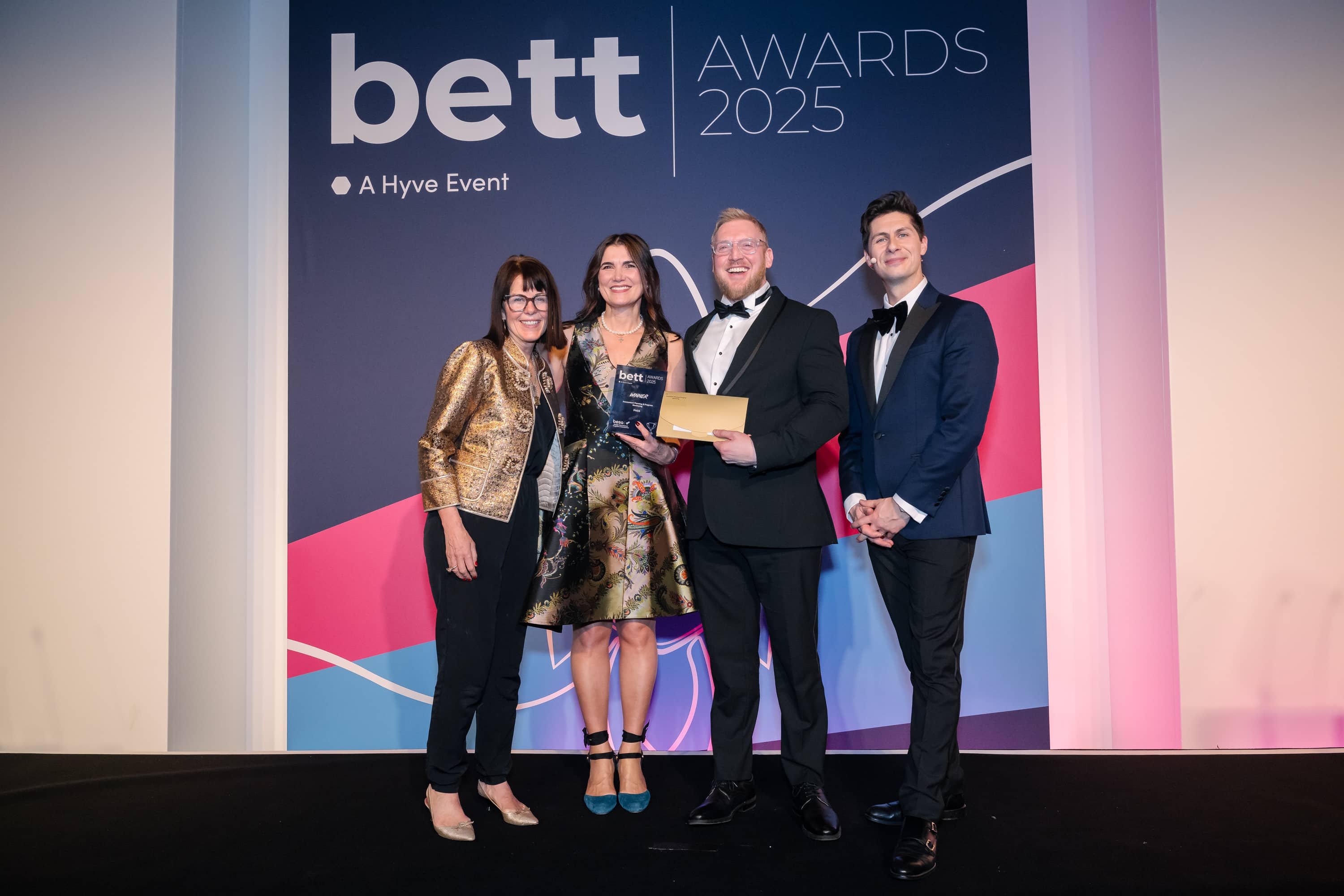 PAGS team at the BETT Awards 2025