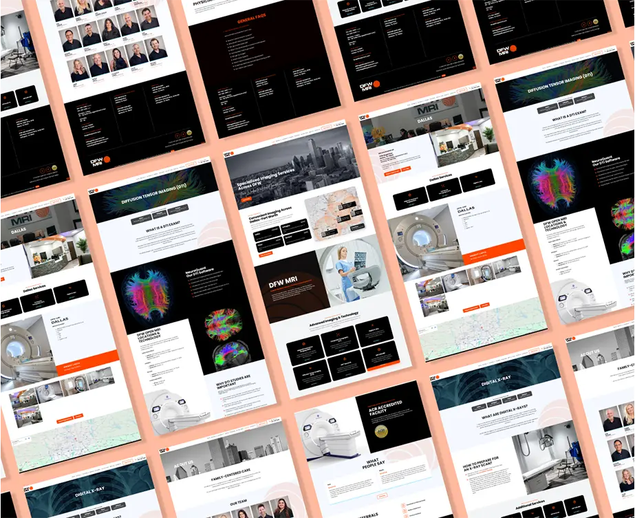 DFW MRI Website Redesign