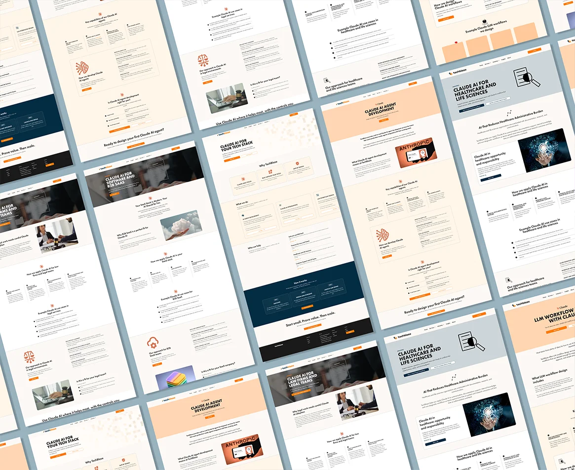 TechBlaze Brand Identity & Website