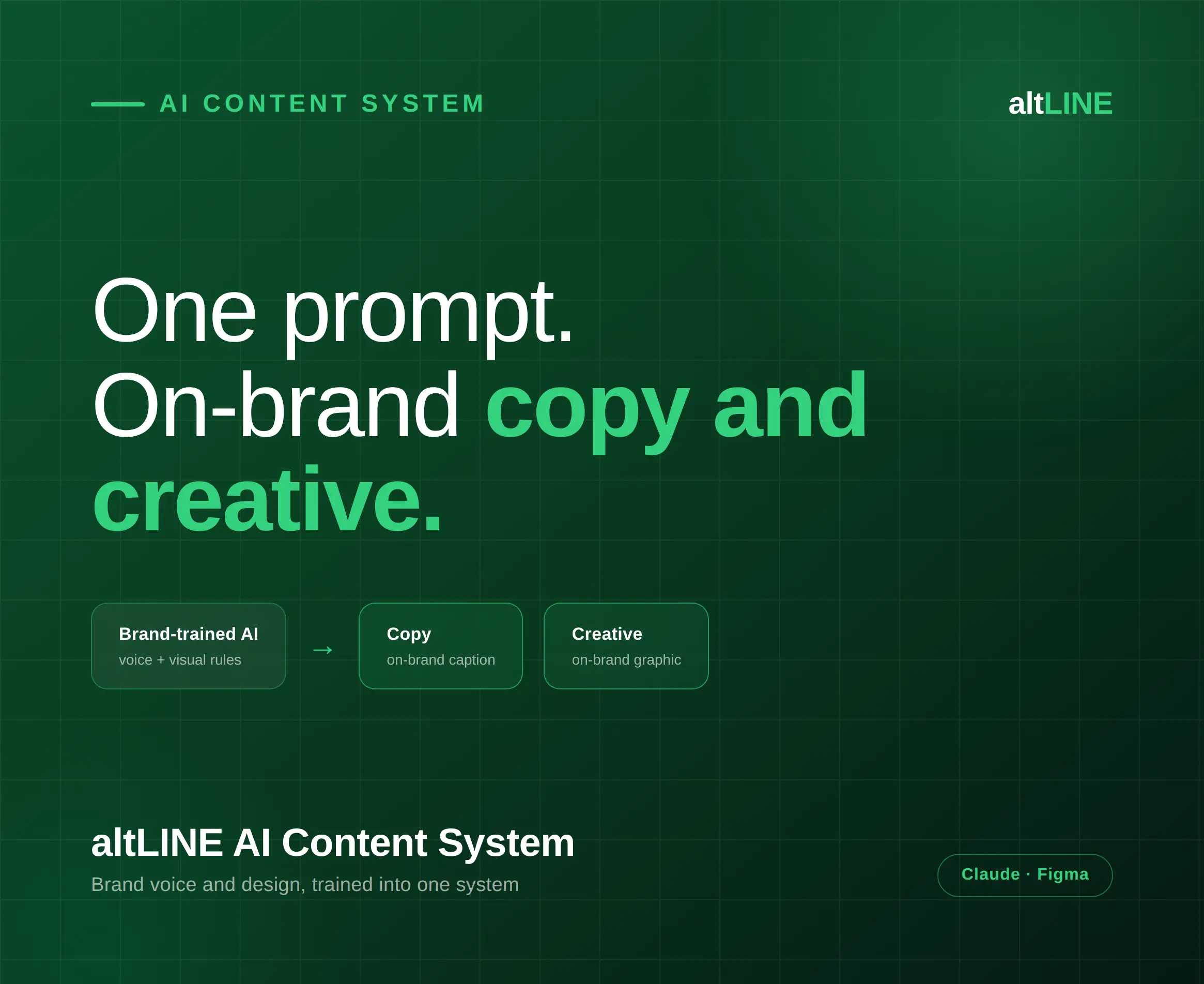 altLINE AI Content System
