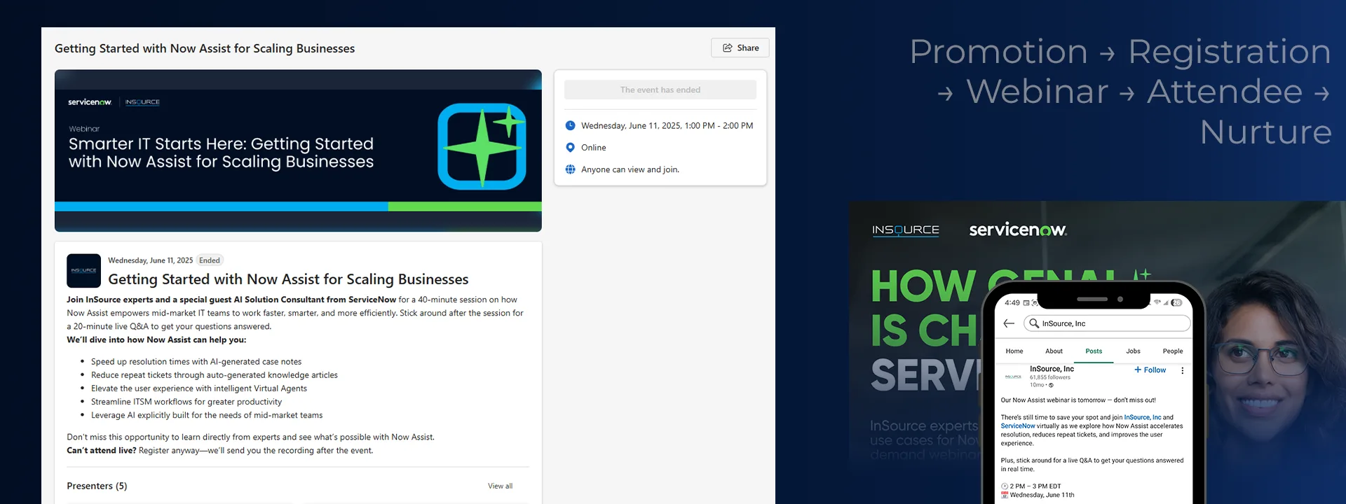  InSource B2B Webinar Campaign