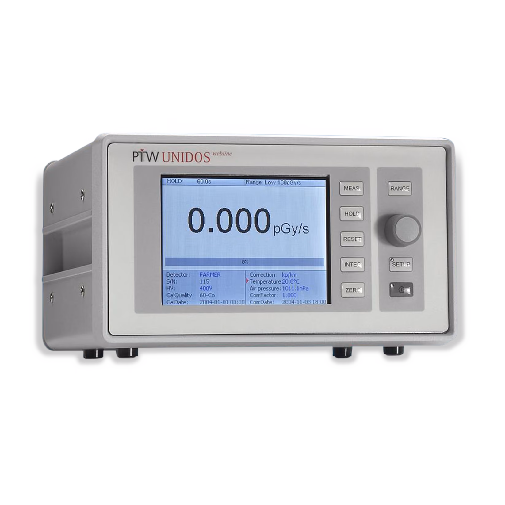x-ray irradiator dose measurement