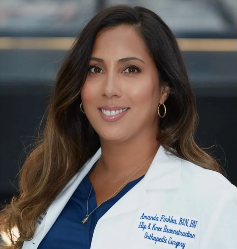 Headshot of Amanda Finklea, Clinical Nurse working with Dr. Jeffrey A. Geller MD in New York.
