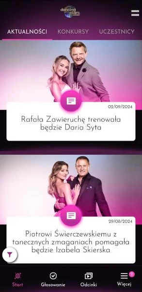 Dancing with the stars app