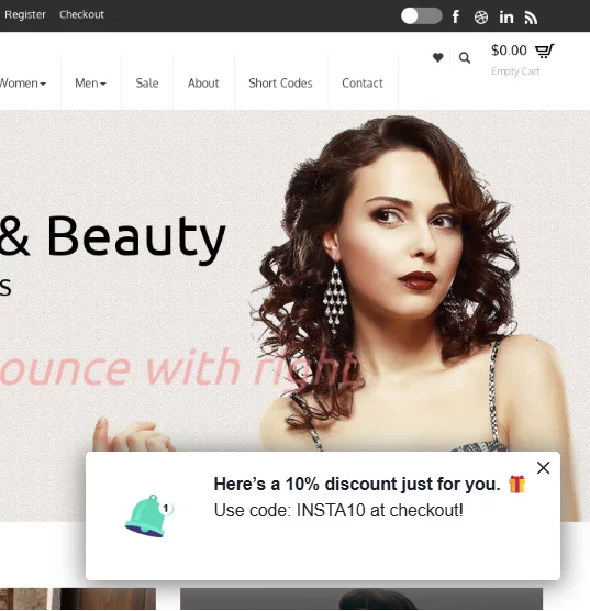 onsite refferal discount