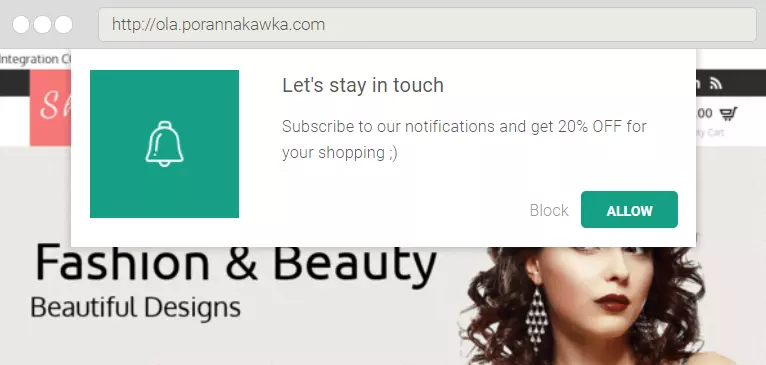 increase engagement and drive immediate action users to opt in by offering additional value