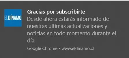 eldinamo welcome message receive time sensitive messages and breaking news