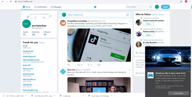 web push notification