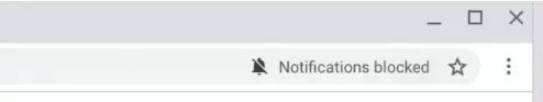 quieter notification ui - notifications blocked
