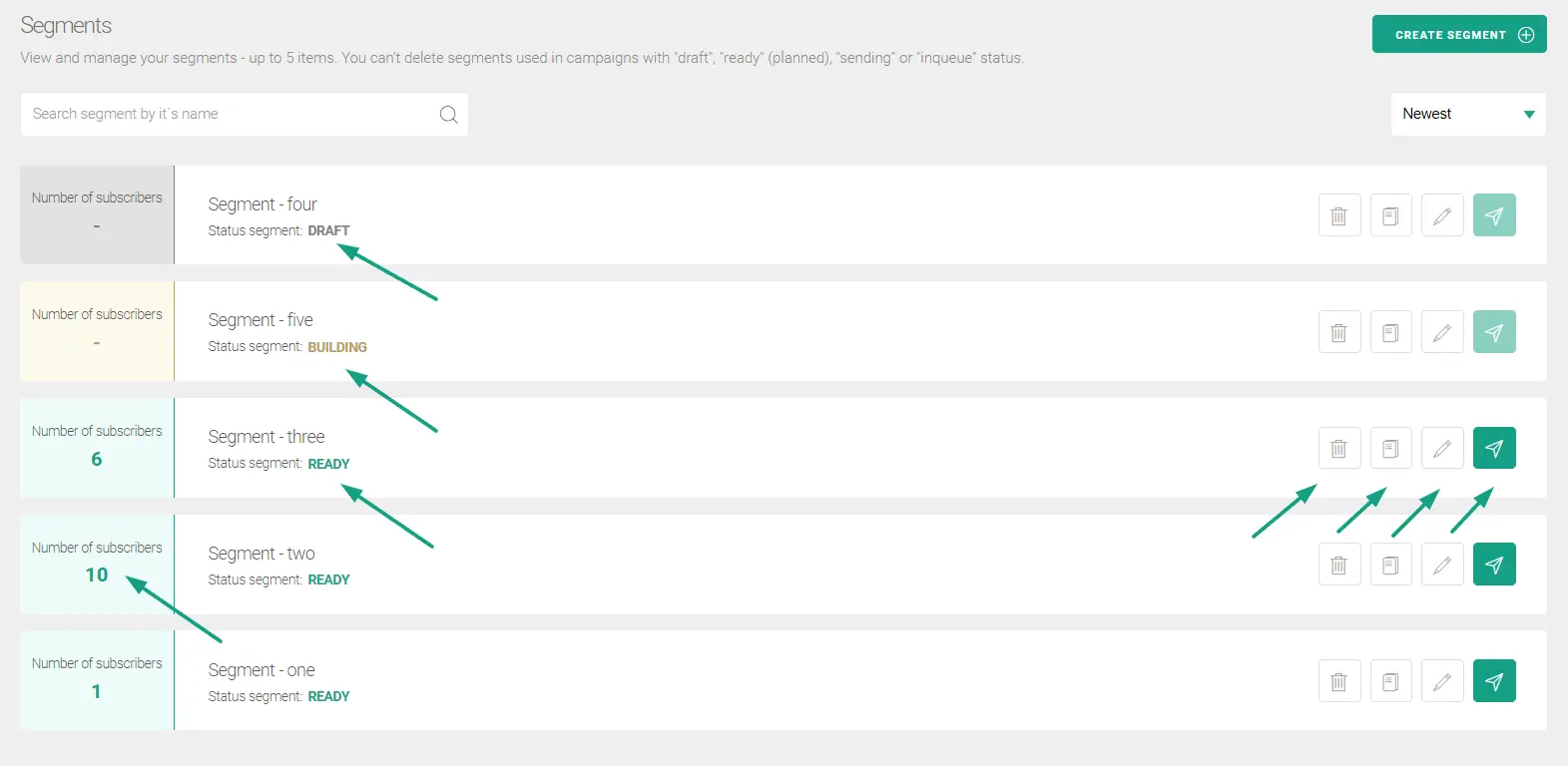 pushpushgo segmentation