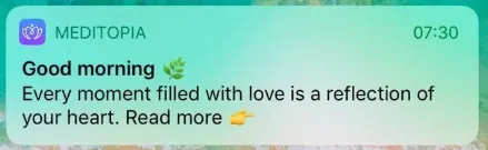mobile push notification