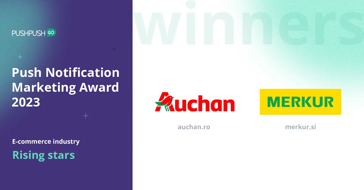 ecommerce web push awards rising starts