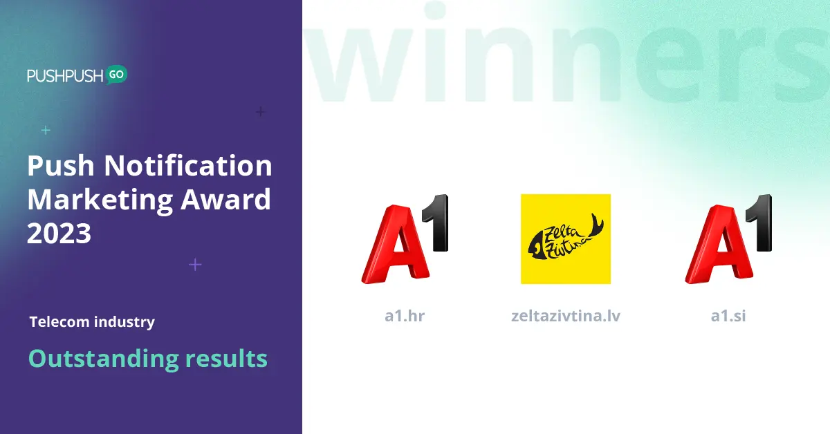 web push marketing award telecom
