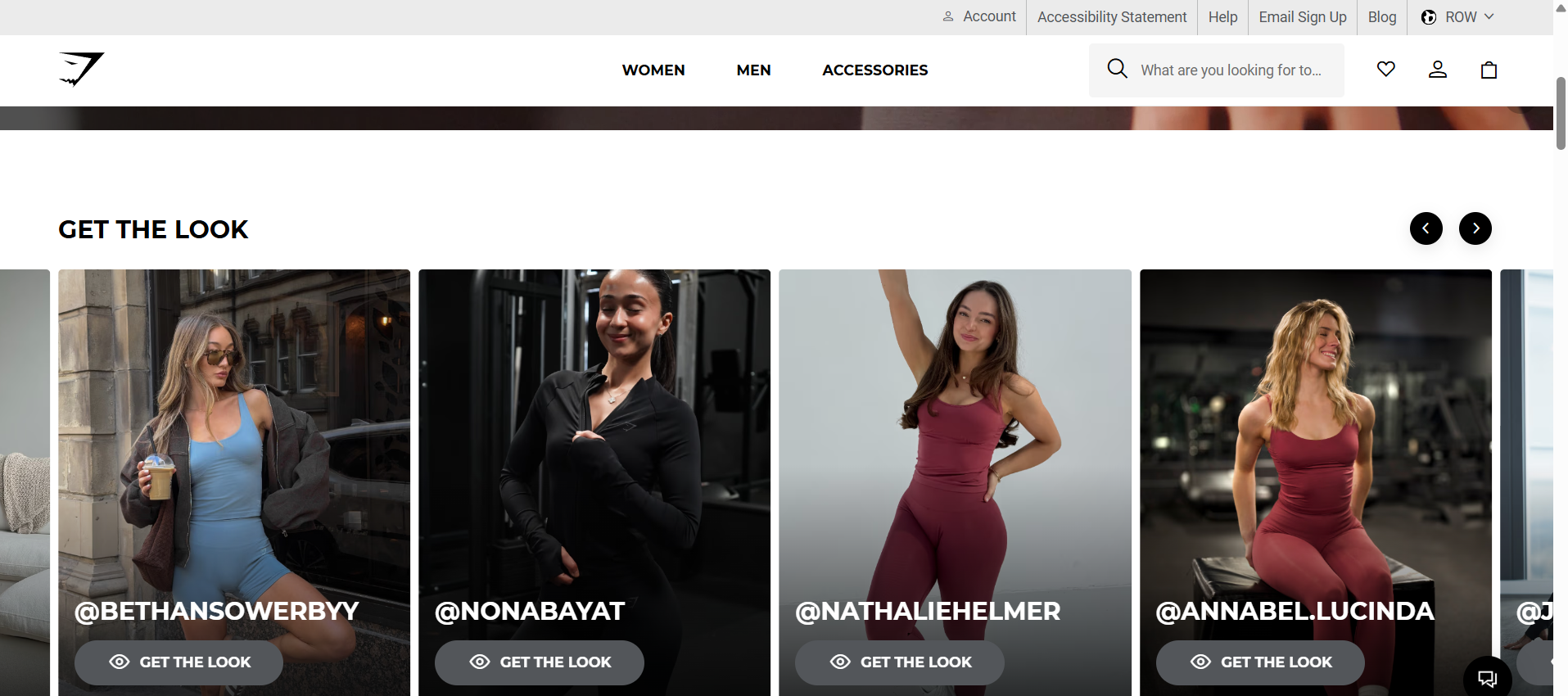 gymshark website multichannel approach