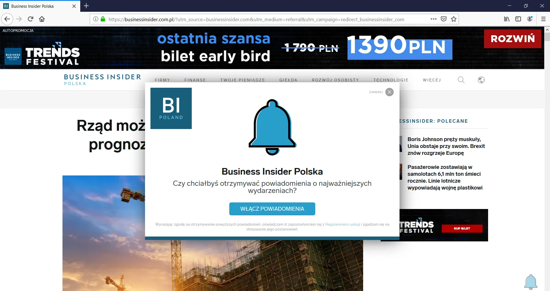 business-insider-web-push-formularz-subskrypcji