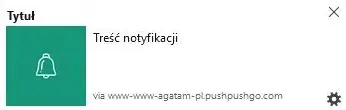 web push notifications firefox