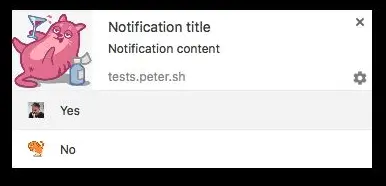 web push notifications chrome