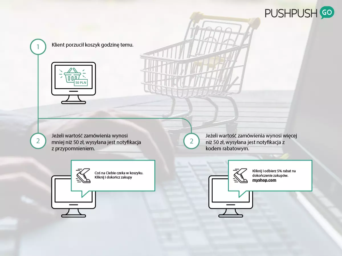 ecommerce automation web push