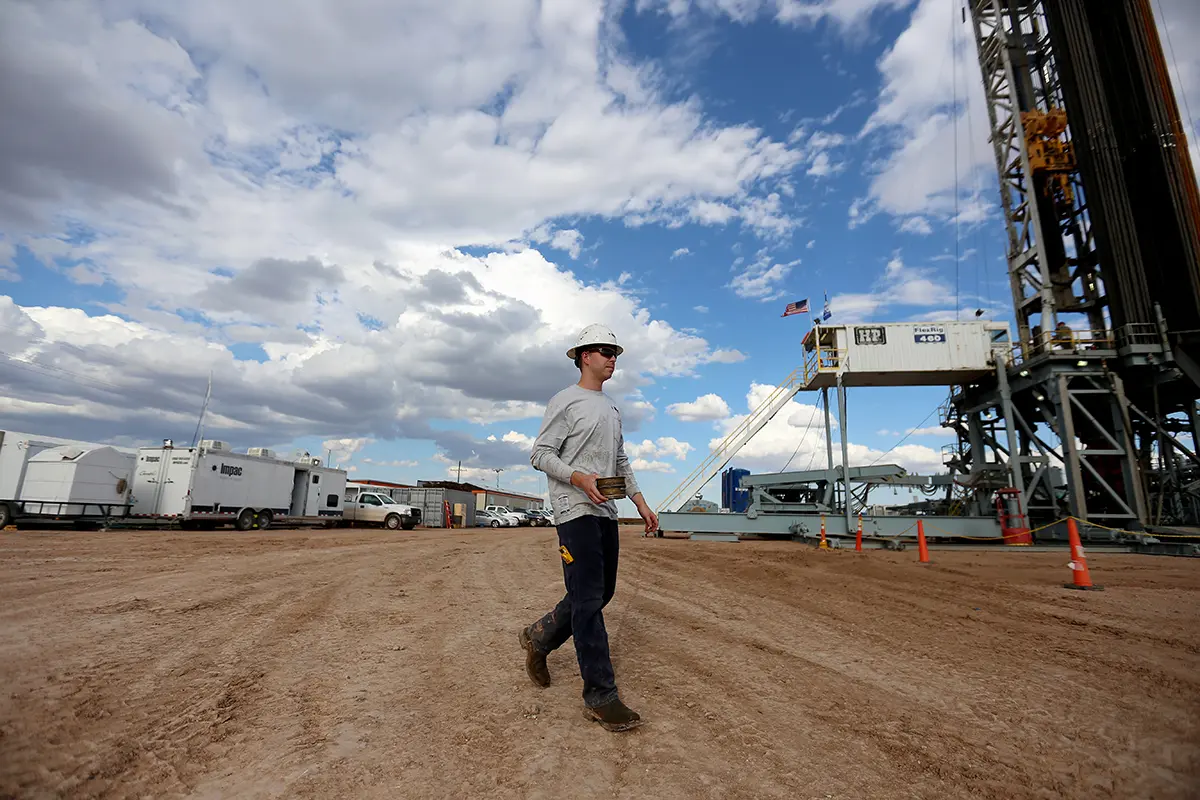 IMPAC crew at a wellsite