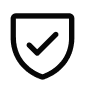 Black square with a pixelated, abstract dark pattern inside.