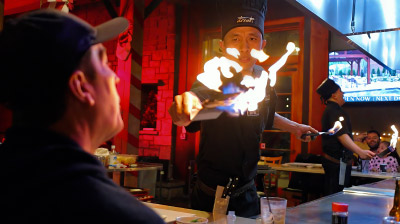 chef tepanyaki celebrations sushi dinner