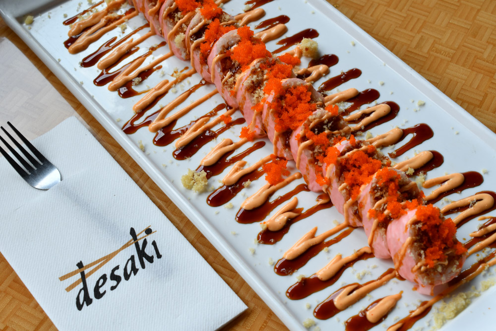 sushi desaki restaurant menu 
